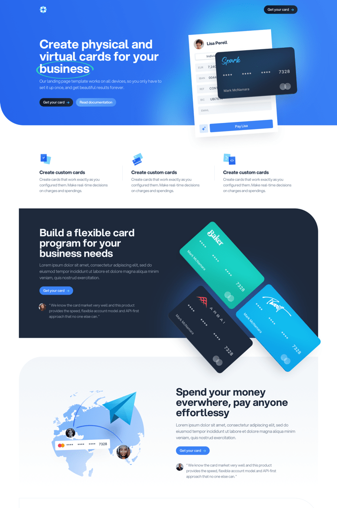 FinTech - Financial Services Template Thumbnail 01