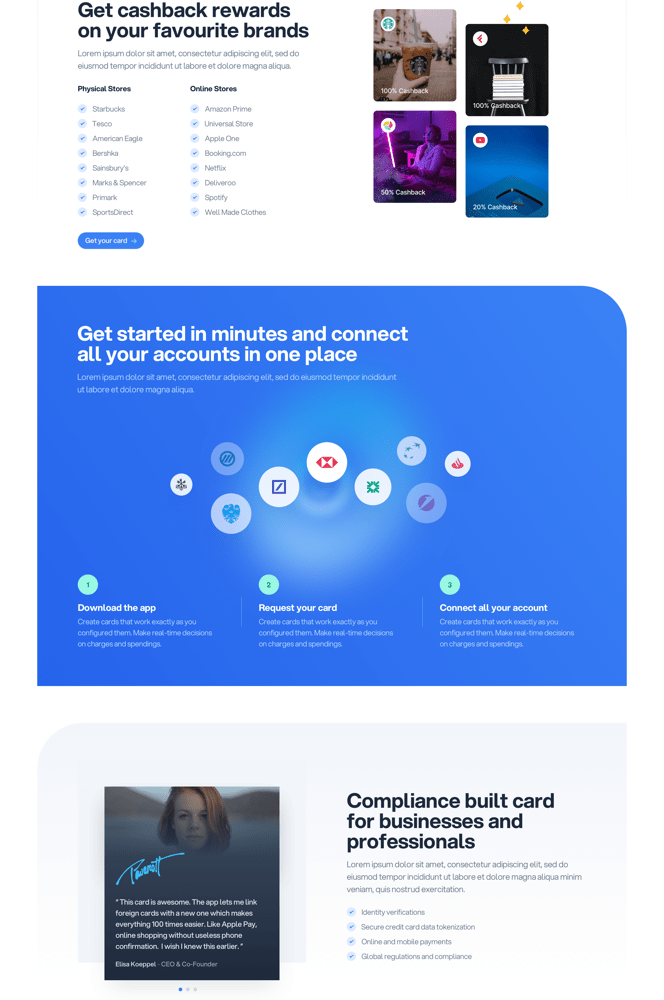 FinTech - Financial Services Template Thumbnail 02