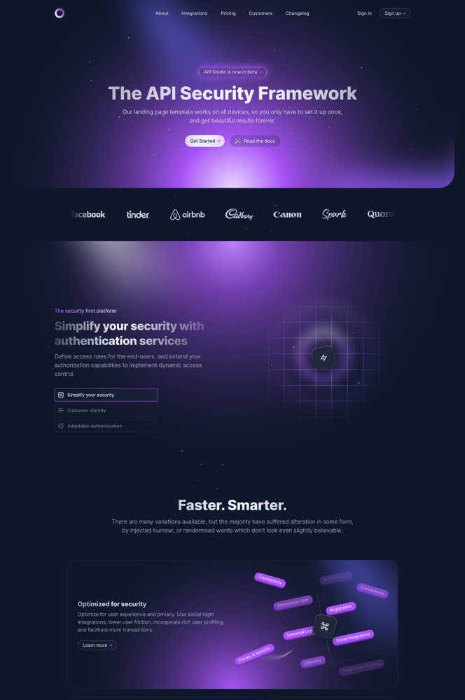 Stellar - Modern Landing Page Thumbnail 01